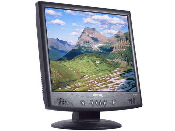 Monitor LCD BenQ FP767 de 17Pulg. Color Negro, con Bocinas Integradas.