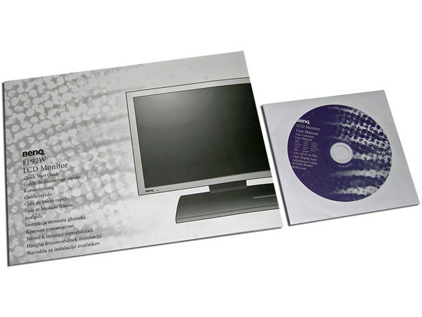 Monitor LCD BenQ de 19 Pulg. Widescreen