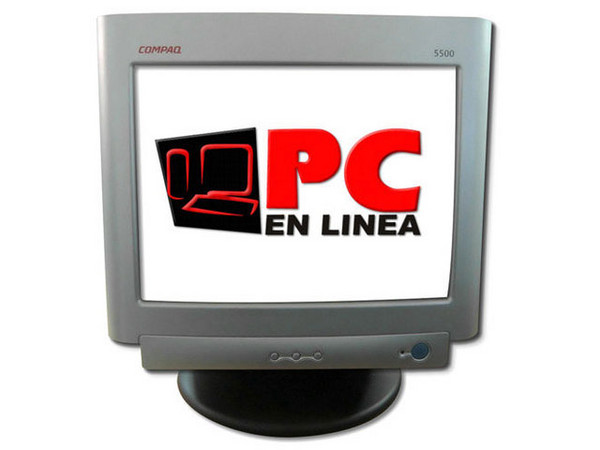 Monitor Compaq de 15 Pulgadas, Color Negro-Plata