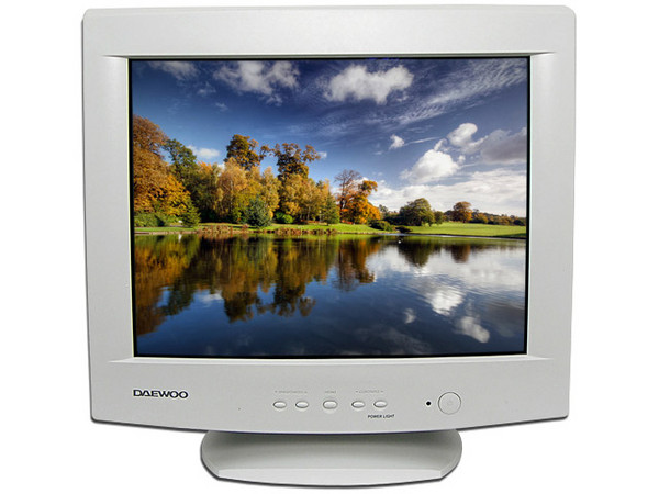 Monitor Daewoo de 17Pulg, Modelo C729B