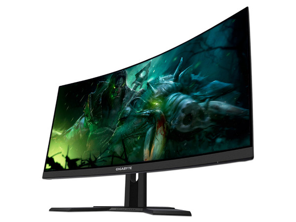 Monitor Gaming Gigabyte G27QC, 27 Pulgadas, Curvo, Resolucion 2560 x 1440P, 165Hz, 2xHDMI, (G27QC-SA)