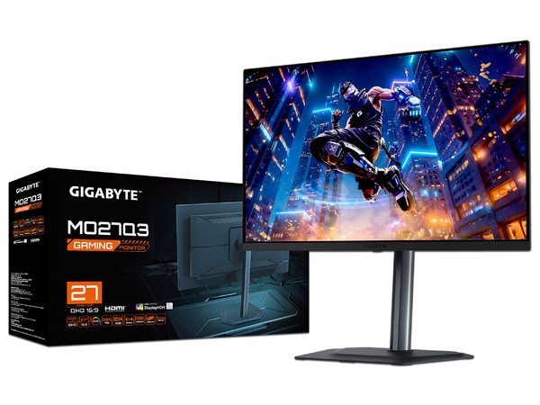 Monitor Gamer QD-OLED Gigabyte MO27Q3 de 27
