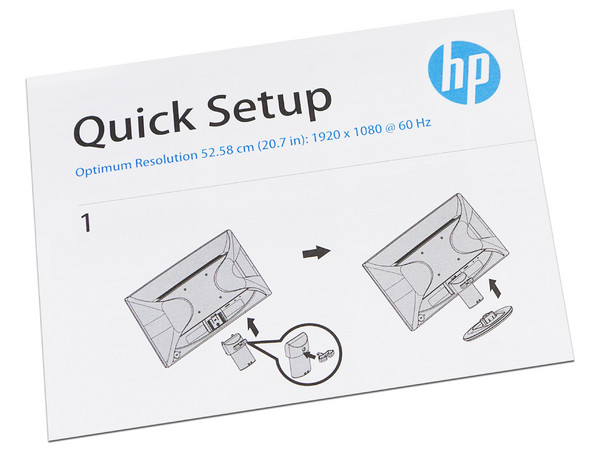 Monitor LED HP V214A de 20