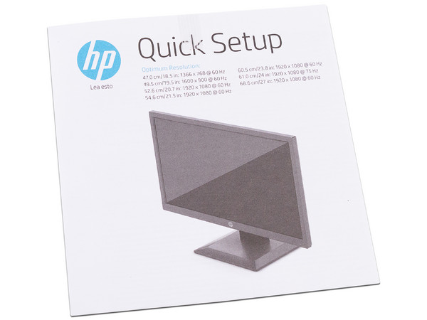 Monitor LED HP P22v G4 de 21.5