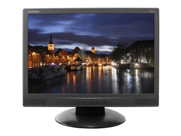 Monitor LCD HP Compaq W17q de 17 pulgadas