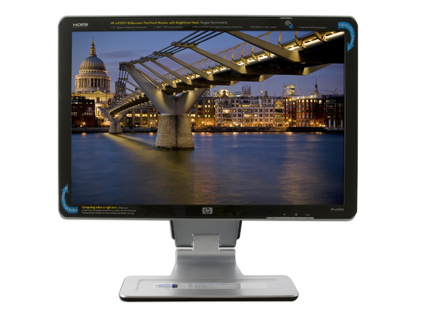 Monitor LCD HP Widescreen Modelo w2207h de 22