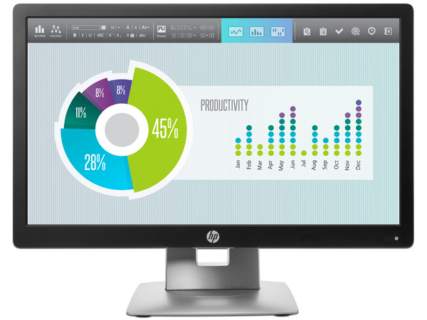 Monitor LED HP E202 de 20