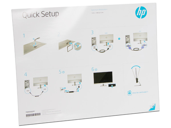 Monitor LED IPS HP 27ea de 27