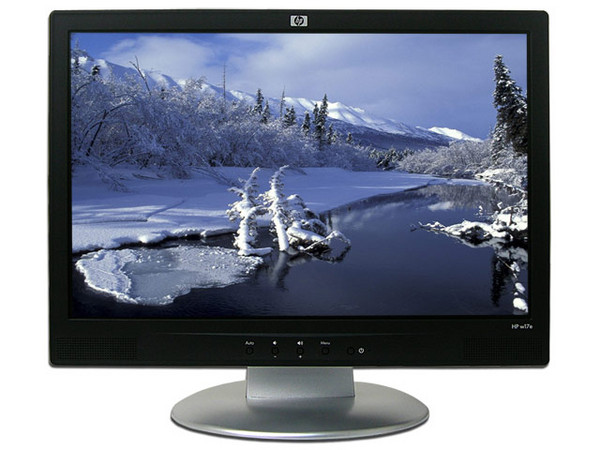 Monitor LCD HP w17e Widescreen de 17Pulg. Color Negro/Plateado