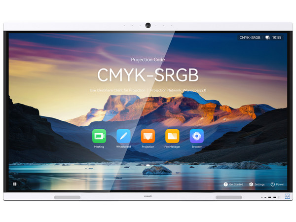 Pantalla Interactiva para Colaboración Inteligente Multi-Touch Huawei IdeaHub B3 de 86