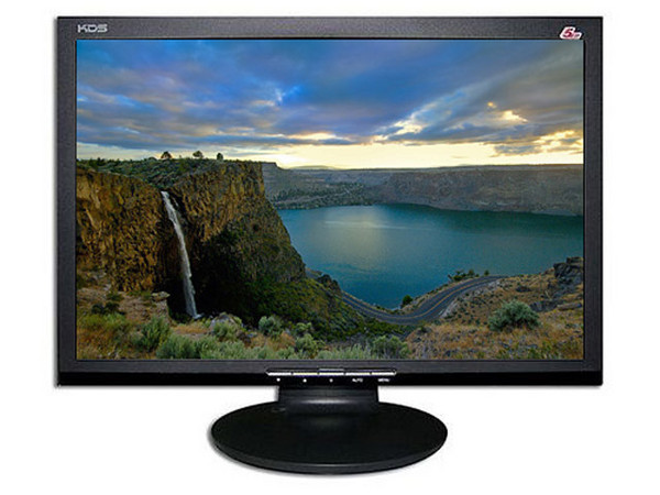 Monitor LCD KDS K-92MDWb de 19 Pulg. Widescreen, Color Negro.