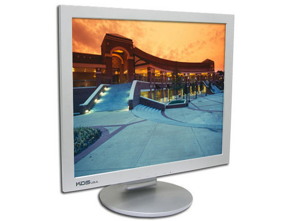 Monitor LCD - KDS de 19 Pulg. Color Plateado.
