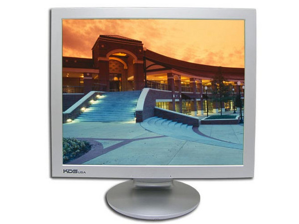 Monitor LCD - KDS de 19 Pulg. Color Plateado.