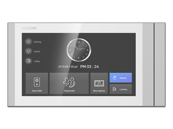 Monitor Analógico Kocom KCV-T701SM, LCD de 7