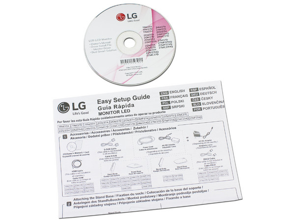 Monitor LED LG 19M37A de 18.5