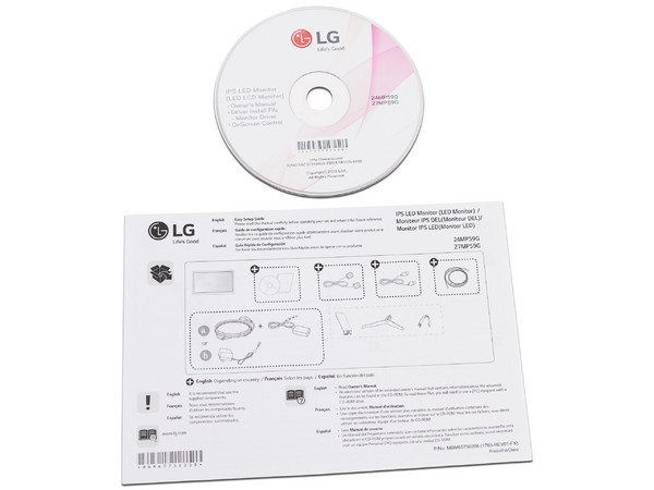 Monitor IPS Gaming LG 24MP59G de 24