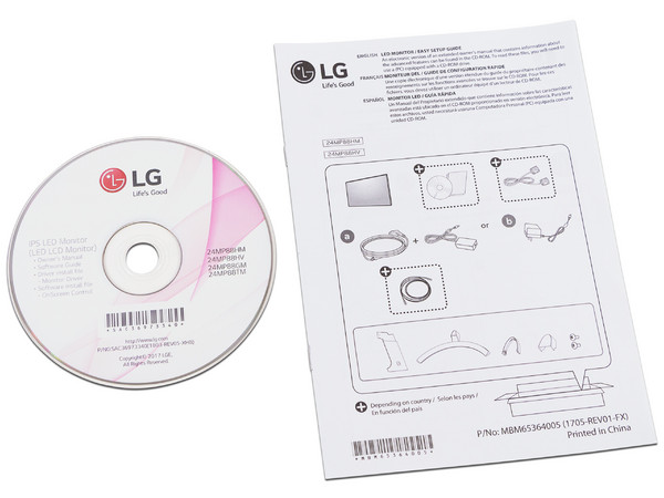 Monitor LED IPS LG 24MP88HM de 23.8