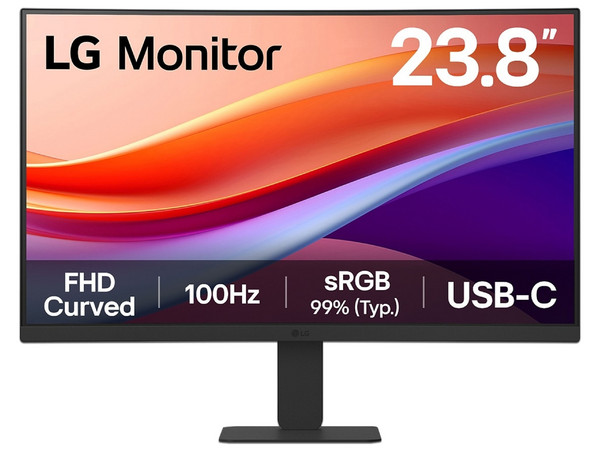 Monitor Curvo LG 24U421A-B de 23.8