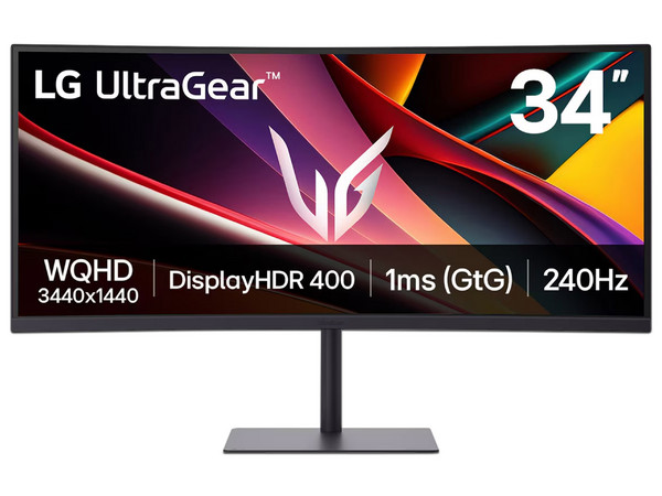 Monitor Curvo Gamer LG UltraGear G6 de 34
