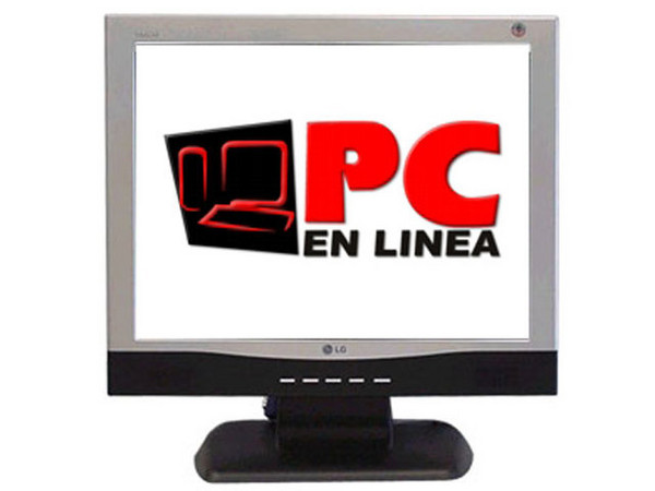 Monitor LCD LG de 15Pulg. con Bocinas, Color Negro con Plata