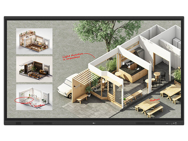 Monitor Interactivo Multi-Touch LG CreateBoard 75TR3DQ de 75