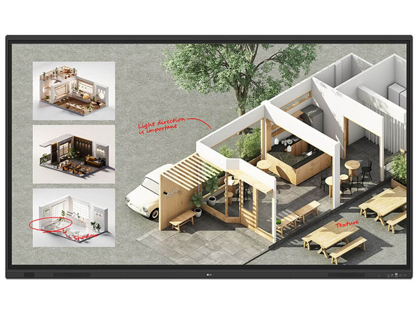Pantalla Interactiva LG 86TR3DQ de 86