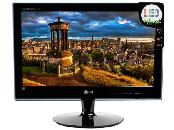 Monitor LED LG Widescreen de 18.5