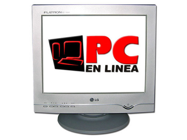 Monitor LG FLATRON T530S de 15 pulgadas, Color Plata