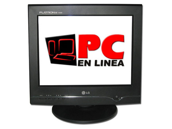 Monitor LG FLATRON T530SAK de 15 pulgadas, Color Negro