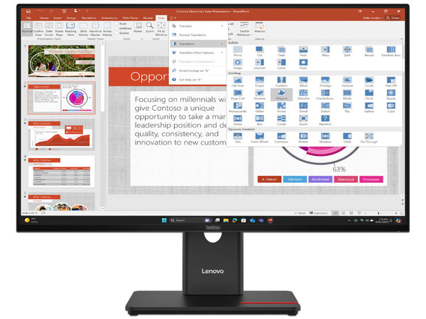 Monitor Lenovo ThinkVision T27-40 de 27