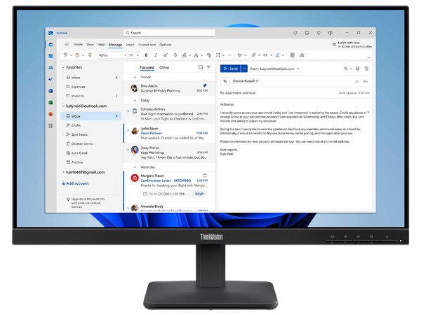 Monitor LENOVO S24-4E de 23.8