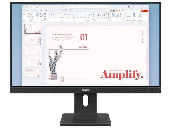 Monitor Lenovo ThinkVision 64BAMAR1LA de 23.8
