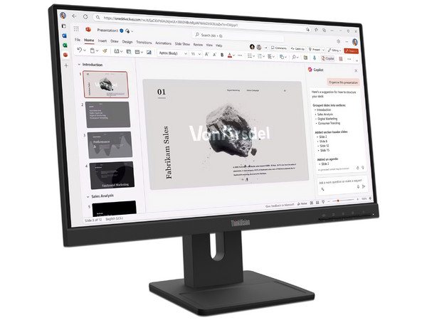 Monitor LED Lenovo ThinkVision E22-40 de 21.5
