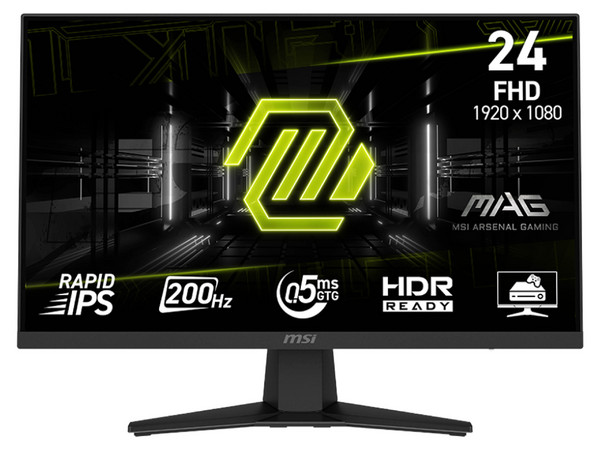 Monitor Gamer MSI MAG 244F de 23.6