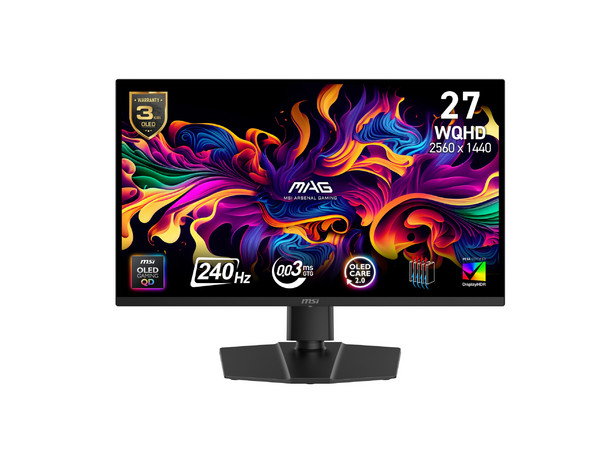Monitor OLED MSI MAG 271QP QD-OLED X24 de 27