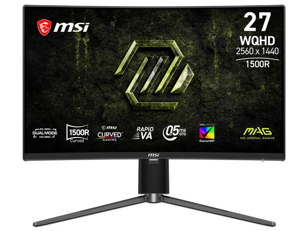 Monitor Gamer Curvo MSI MAG 274CQPDF X32 de 27