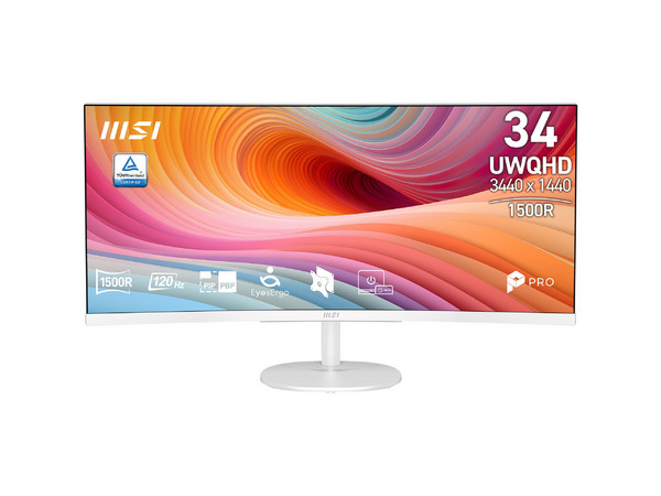 Monitor Curvo MSI PRO MP341CQW E12 de 34