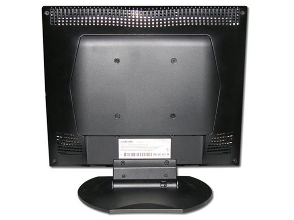 Monitor LCD TATUNG de 15Pulg. con Bocinas Integradas, Color Negro.