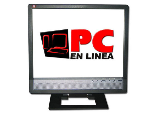 Monitor LCD SHARP de 15Pulg. Color Negro.