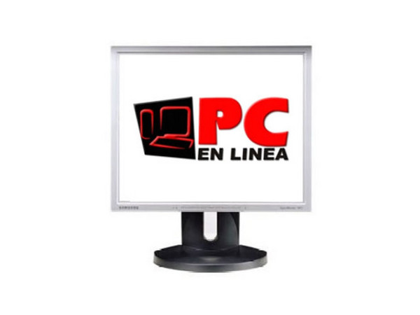 Monitor LCD Samsung de 19Pulg color Negro con Plata