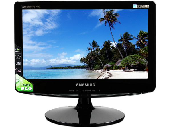Monitor LCD Samsung Widescreen 15.6