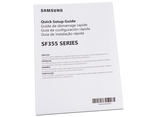 Monitor LED Samsung LS19F355HNLXZX de 18.5