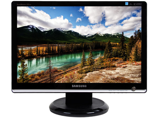 Monitor LCD Samsung SyncMaster 206BW de 20