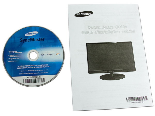 Monitor LCD Samsung Widescreen 20