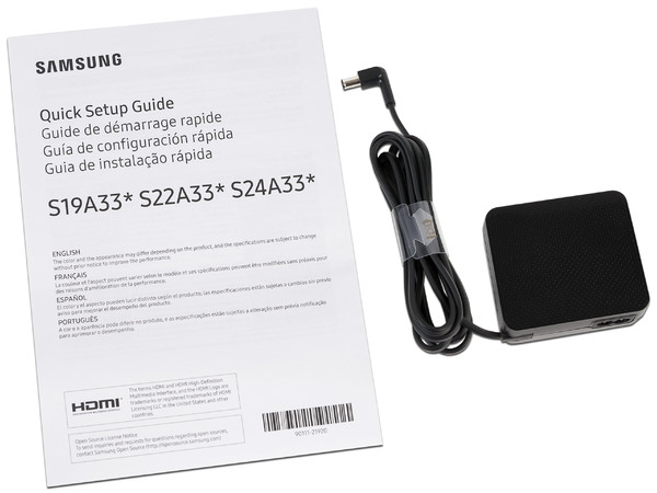 Monitor LED Samsung LS22A336NHLXZX de 22