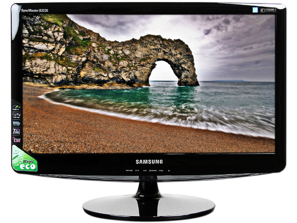 Monitor LCD Samsung Widescreen 21.5