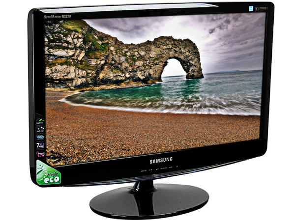 Monitor LCD Samsung Widescreen 21.5