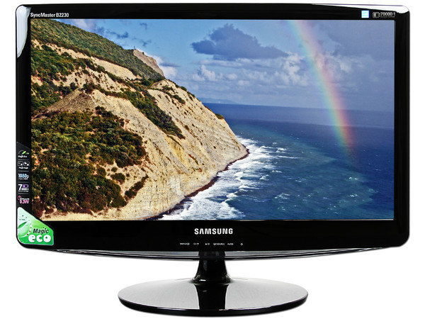 Monitor LCD Samsung Widescreen 21.5