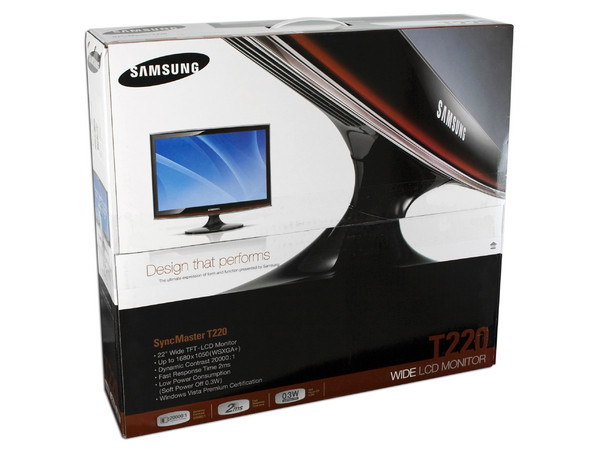 Monitor LCD Samsung Widescreen 22