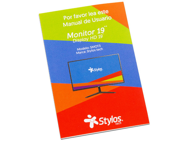 Monitor LED Stylos STPMOT3B de 19